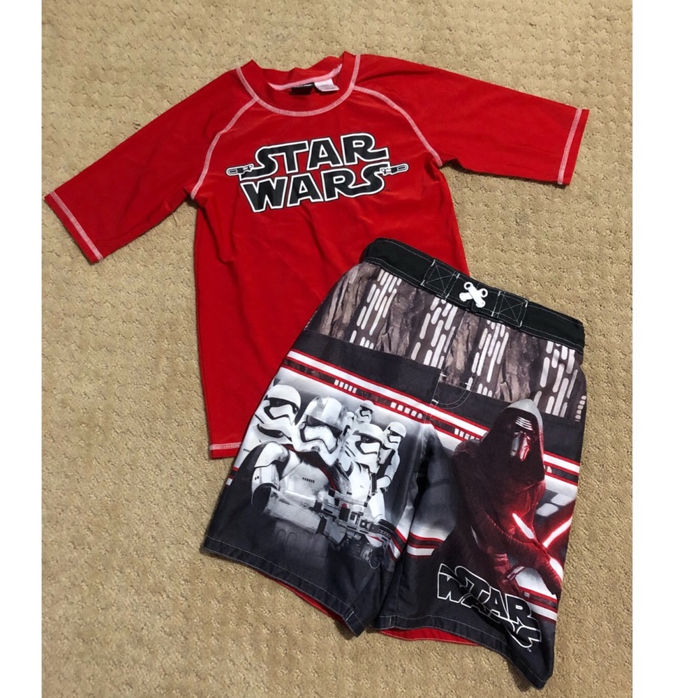 Boys Star Wars swim set
